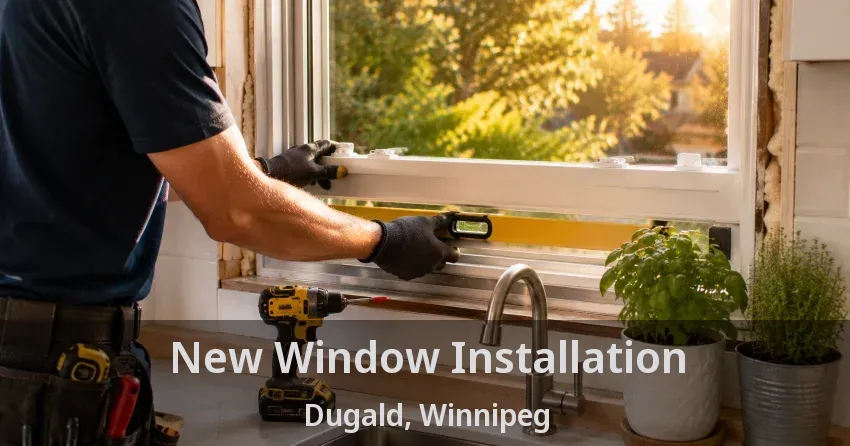 New Window Installation Dugald, Winnipeg - MB