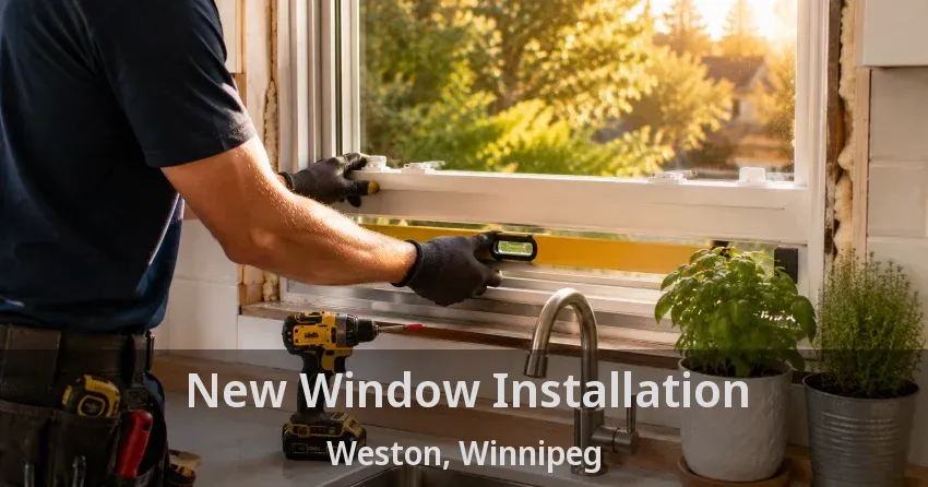 New Window Installation Weston, Winnipeg - MB