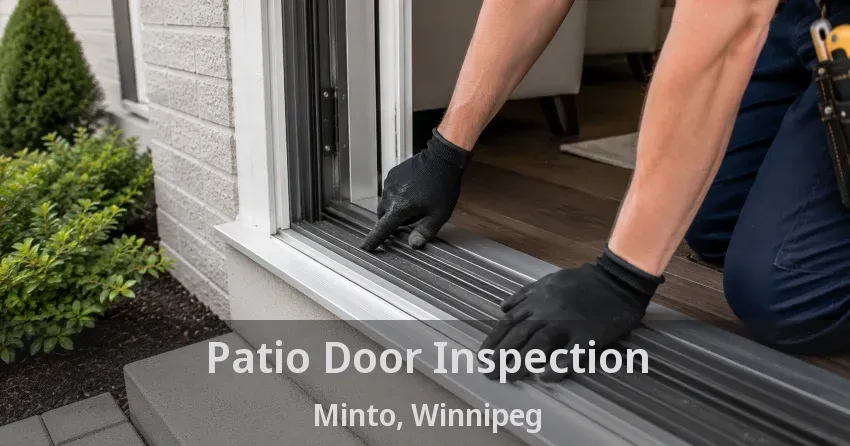 Patio Door Inspection Minto, Winnipeg - MB