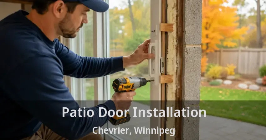 Patio Door Installation Chevrier, Winnipeg - MB