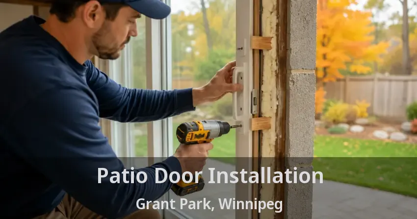 Patio Door Installation Grant Park, Winnipeg - MB