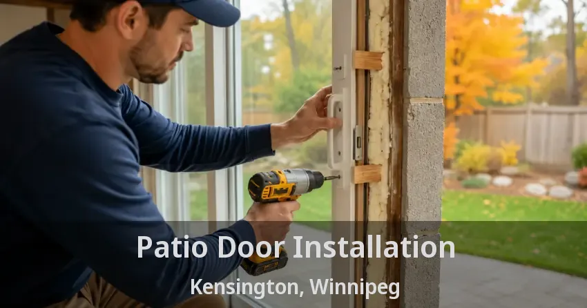 Patio Door Installation Kensington, Winnipeg - MB