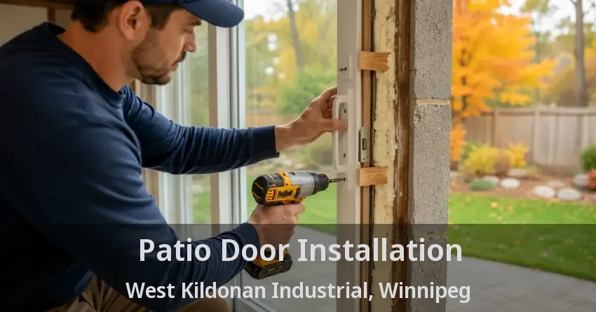 Patio Door Installation West Kildonan Industrial, Winnipeg - MB