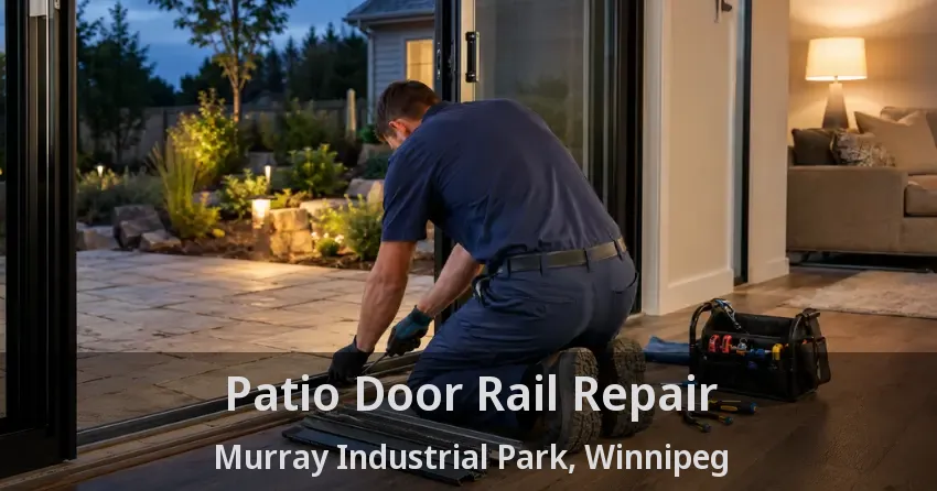 Patio Door Rail Repair Murray Industrial Park, Winnipeg - MB