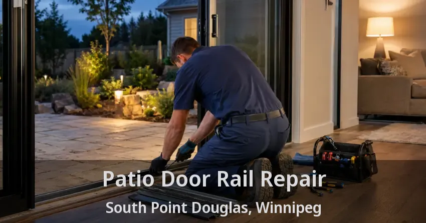 Patio Door Rail Repair South Point Douglas, Winnipeg - MB