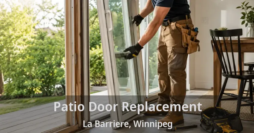 Patio Door Replacement La Barriere, Winnipeg - MB
