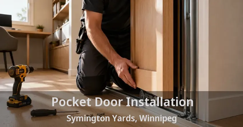 Pocket Door Installation Symington Yards, Winnipeg - MB