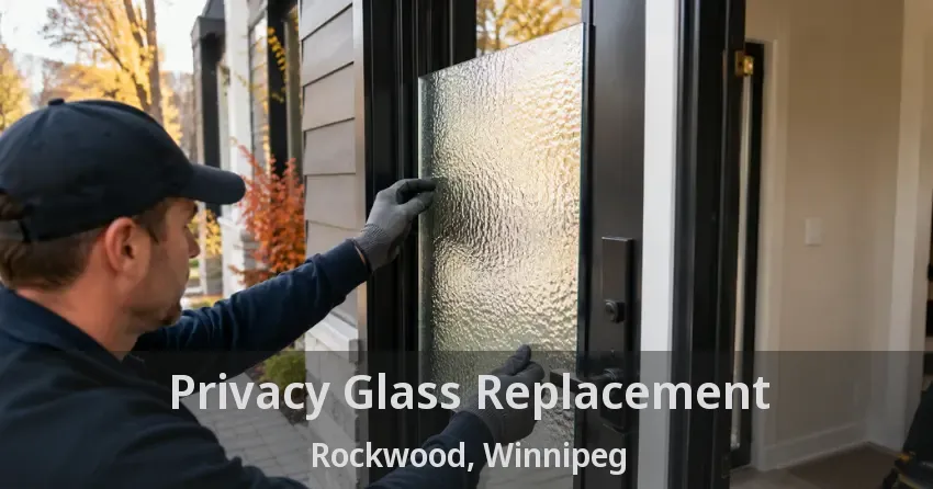 Privacy Glass Replacement Rockwood, Winnipeg - MB