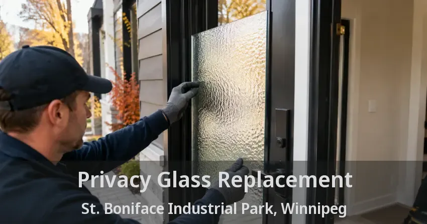 Privacy Glass Replacement St. Boniface Industrial Park, Winnipeg - MB