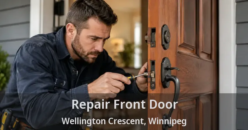 Repair Front Door Wellington Crescent, Winnipeg - MB
