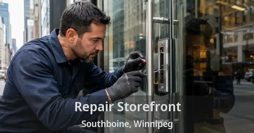 Repair Storefront Southboine, Winnipeg - MB
