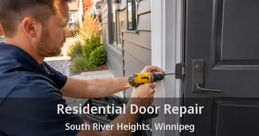 Residential Door Repair South River Heights, Winnipeg - MB