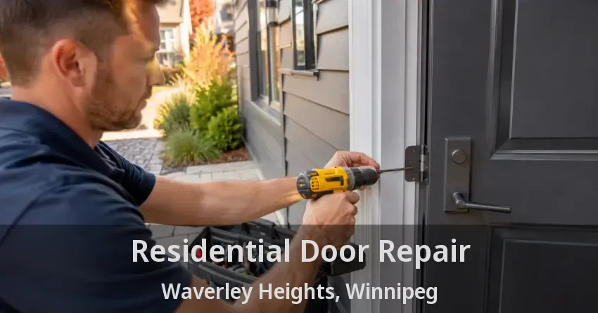 Residential Door Repair Waverley Heights, Winnipeg - MB