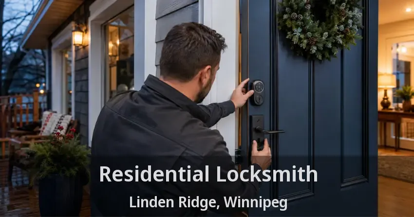 Residential Locksmith Linden Ridge, Winnipeg - MB
