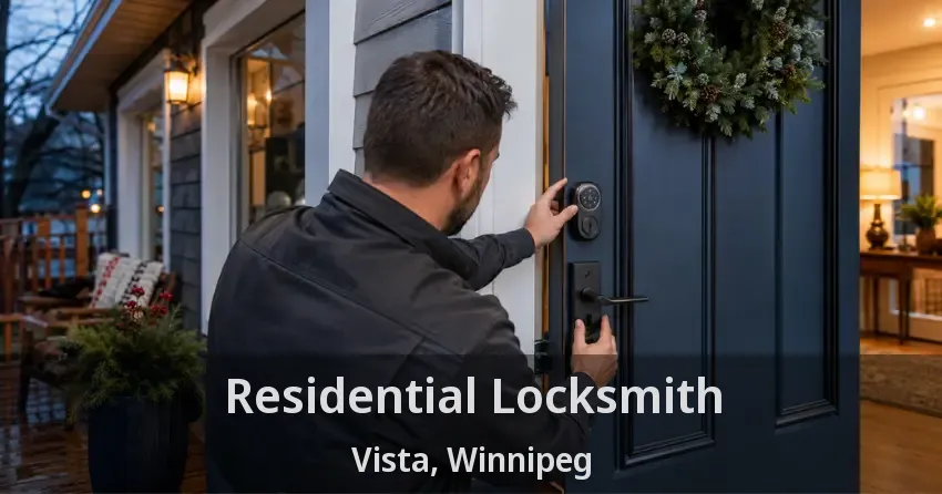 Residential Locksmith Vista, Winnipeg - MB