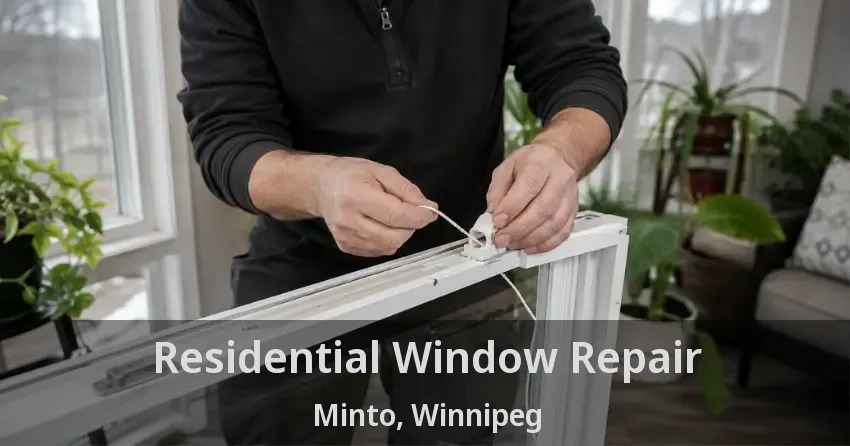 Residential Window Repair Minto, Winnipeg - MB