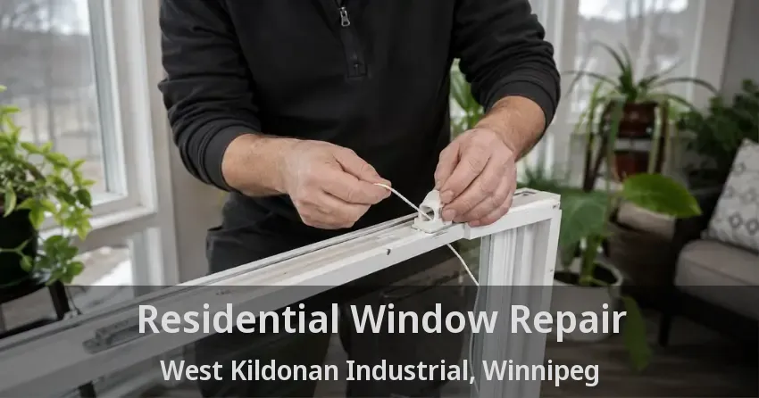 Residential Window Repair West Kildonan Industrial, Winnipeg - MB