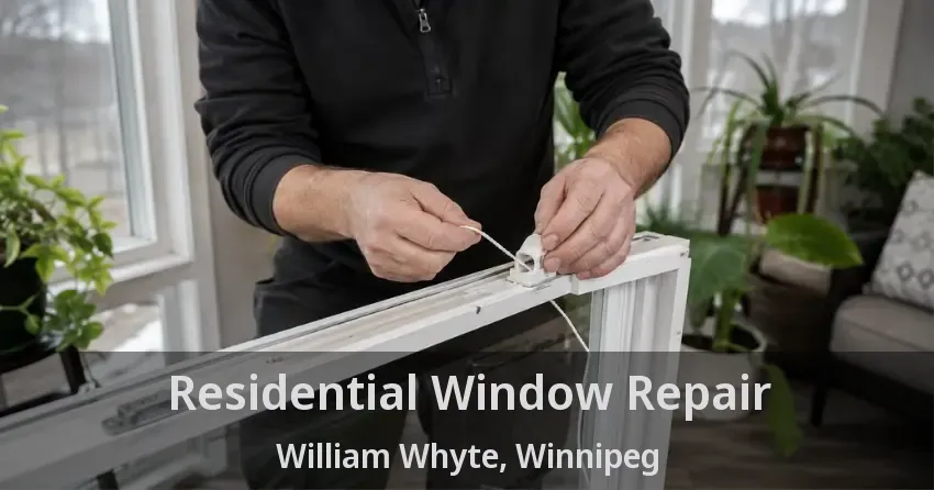Residential Window Repair William Whyte, Winnipeg - MB