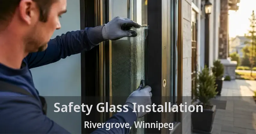 Safety Glass Installation Rivergrove, Winnipeg - MB