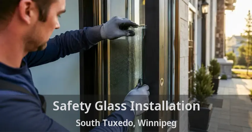 Safety Glass Installation South Tuxedo, Winnipeg - MB