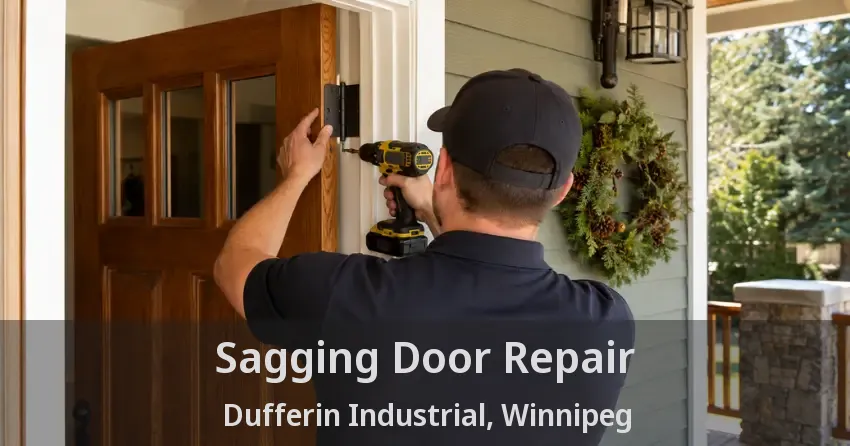 Sagging Door Repair Dufferin Industrial, Winnipeg - MB