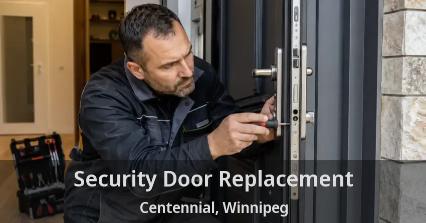 Security Door Replacement Centennial, Winnipeg - MB