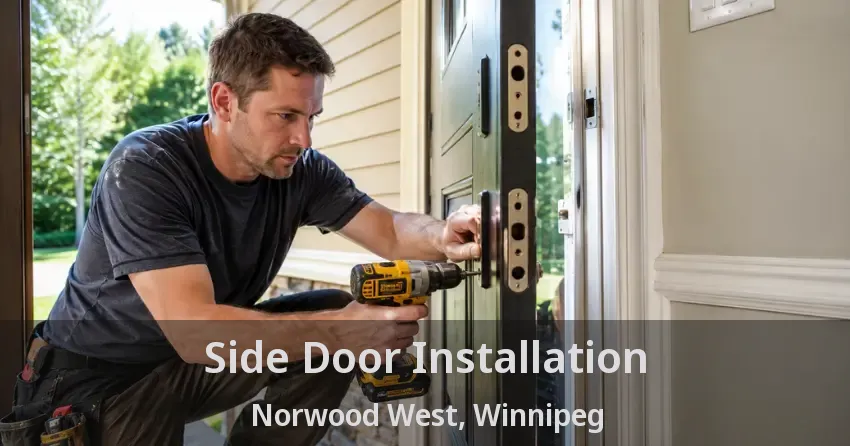 Side Door Installation Norwood West, Winnipeg - MB