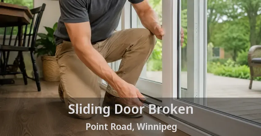 Sliding Door Broken Point Road, Winnipeg - MB