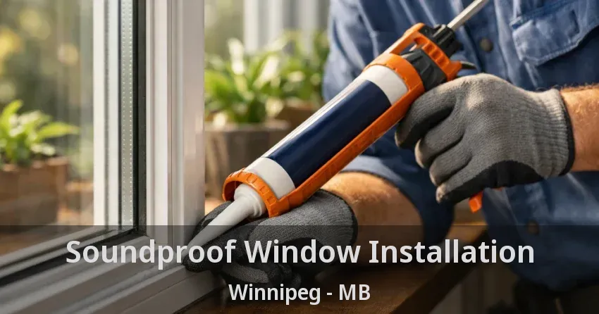 Soundproof Window Installation Winnipeg - MB