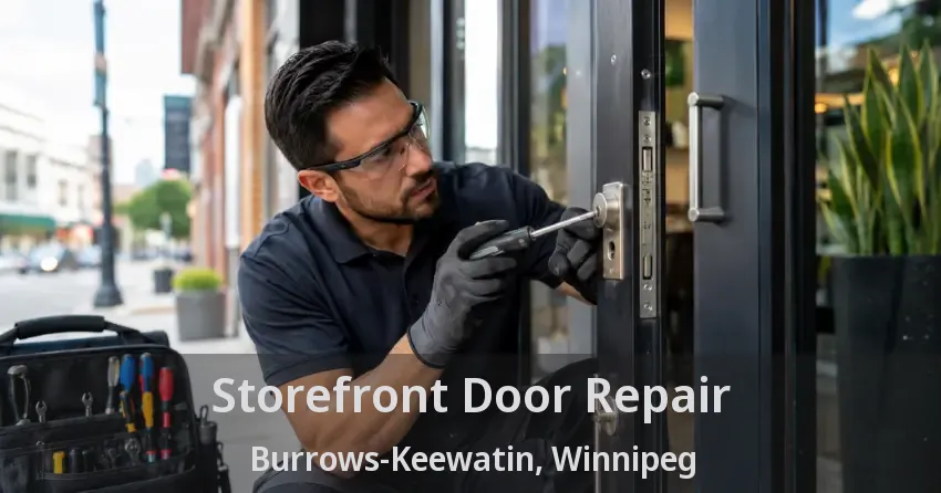 Storefront Door Repair Burrows-Keewatin, Winnipeg - MB