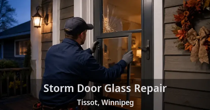 Storm Door Glass Repair Tissot, Winnipeg - MB