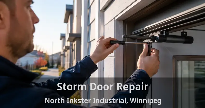 Storm Door Repair North Inkster Industrial, Winnipeg - MB