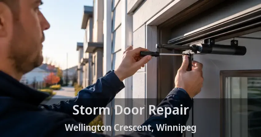 Storm Door Repair Wellington Crescent, Winnipeg - MB