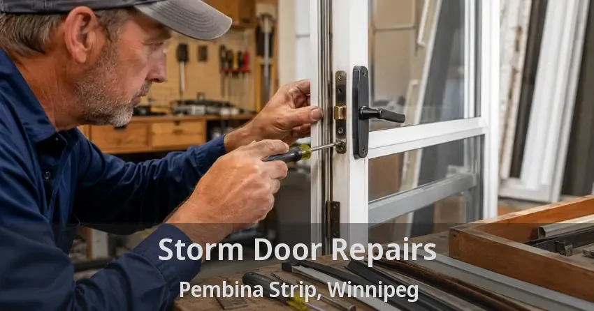Storm Door Repairs Pembina Strip, Winnipeg - MB