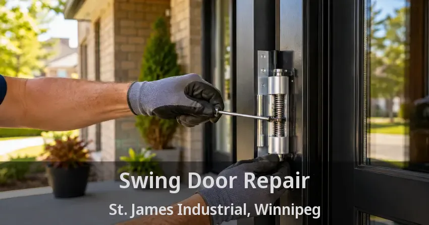 Swing Door Repair St. James Industrial, Winnipeg - MB