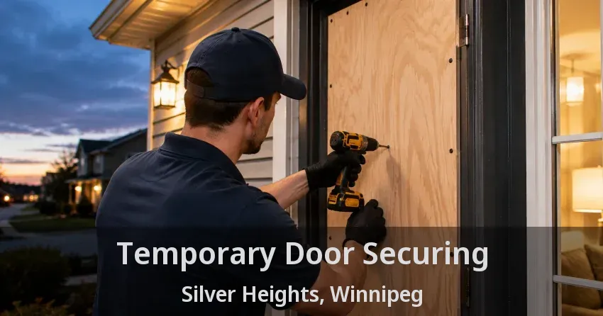 Temporary Door Securing Silver Heights, Winnipeg - MB
