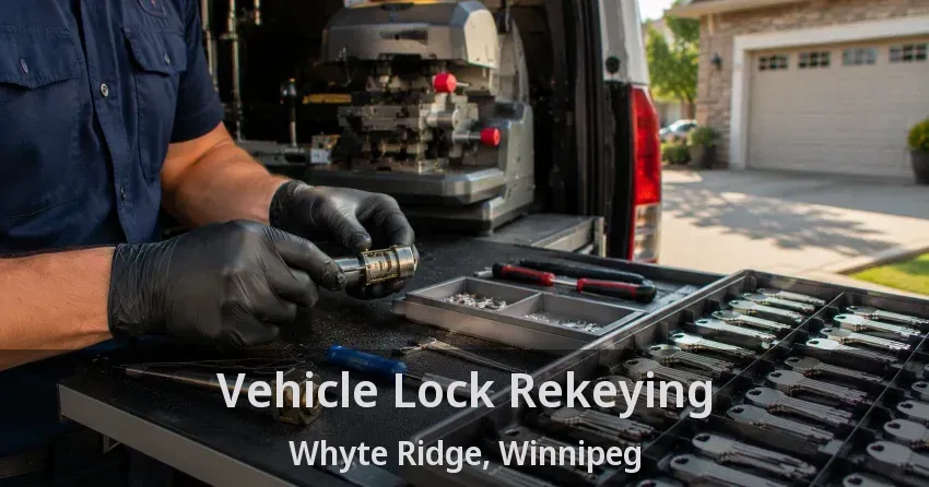 Vehicle Lock Rekeying Whyte Ridge, Winnipeg - MB