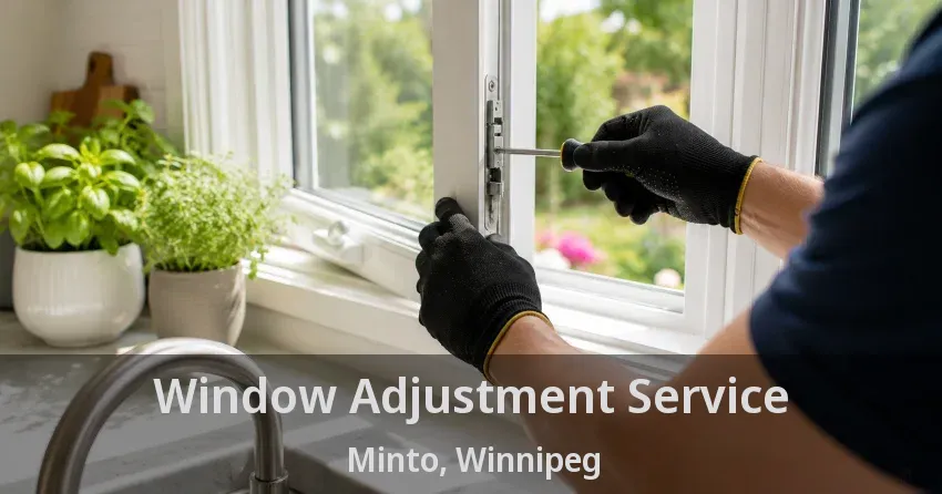Window Adjustment Service Minto, Winnipeg - MB