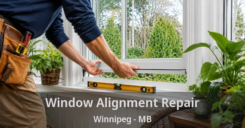 Window Alignment Repair Winnipeg - MB