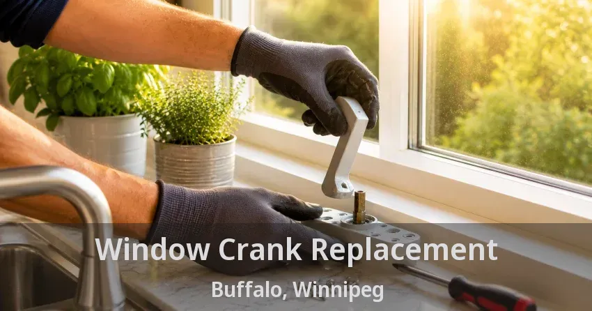 Window Crank Replacement Buffalo, Winnipeg - MB