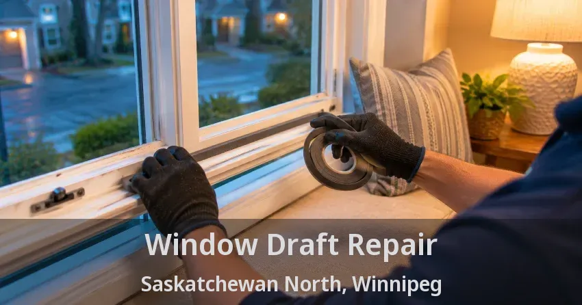 Window Draft Repair Saskatchewan North, Winnipeg - MB