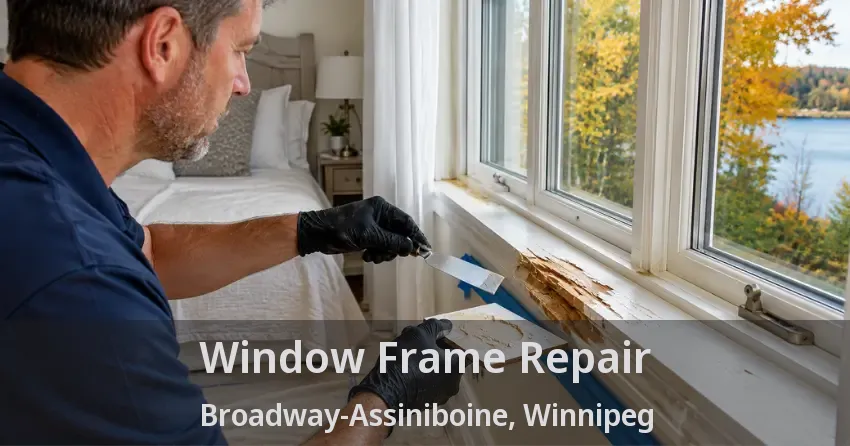 Window Frame Repair Broadway-Assiniboine, Winnipeg - MB