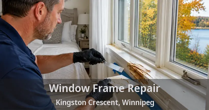 Window Frame Repair Kingston Crescent, Winnipeg - MB