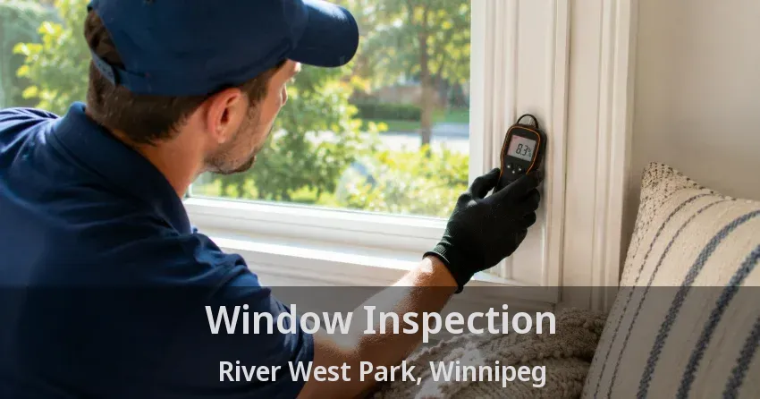 Window Inspection River West Park, Winnipeg - MB