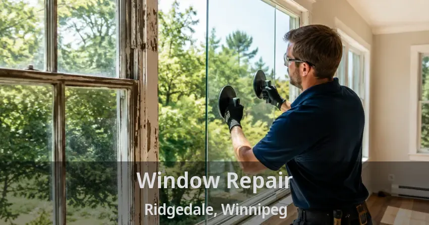 Window Repair Ridgedale, Winnipeg - MB