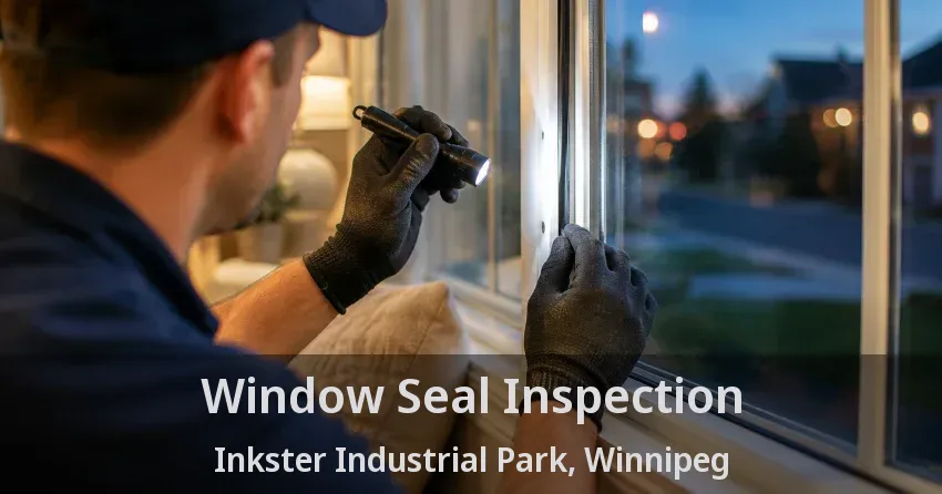 Window Seal Inspection Inkster Industrial Park, Winnipeg - MB