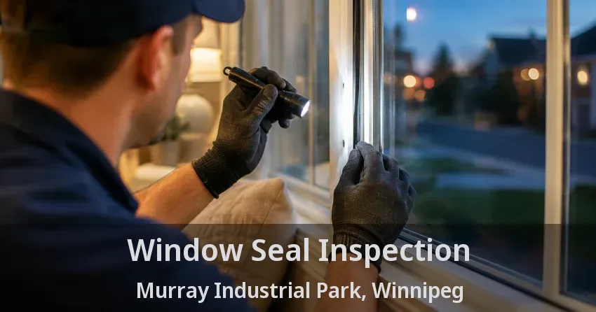 Window Seal Inspection Murray Industrial Park, Winnipeg - MB