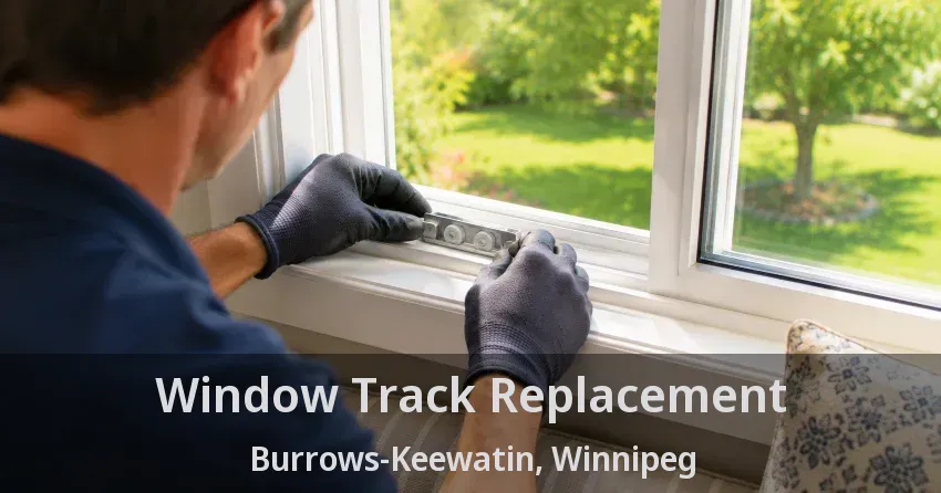 Window Track Replacement Burrows-Keewatin, Winnipeg - MB