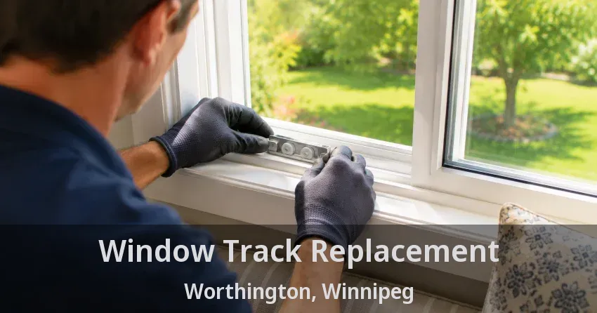 Window Track Replacement Worthington, Winnipeg - MB