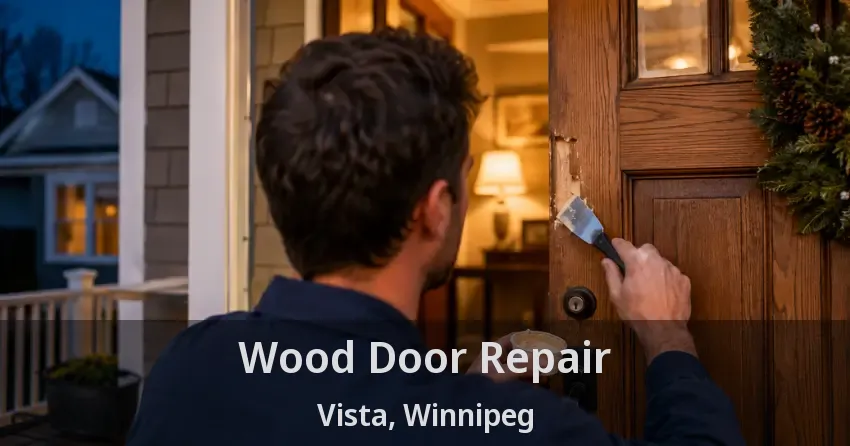 Wood Door Repair Vista, Winnipeg - MB
